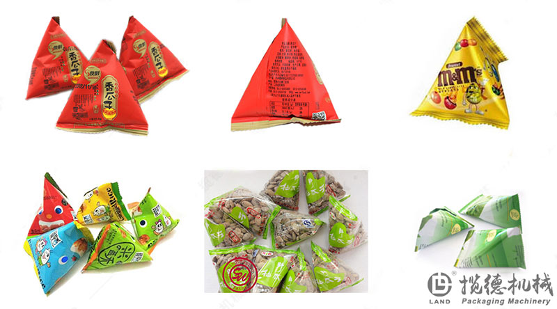 三角包瓜子包装机包装样品